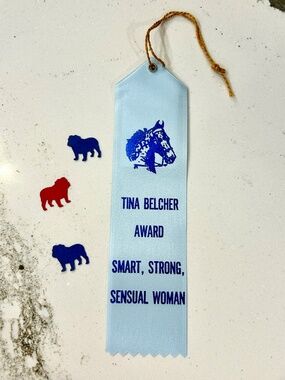 Tina Belcher award ribbon - Smart Strong Sensual Woman - Bob’s Burgers inspired